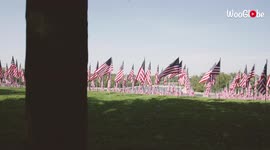 'Heartfelt tribute display of 7,500+ US flags in Forest Park honors the heroes of 9/11 '