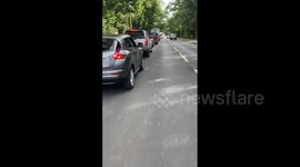 UK: Fuel Crisis Shows No Sign Of Abating, Petrol Station Queues Continue