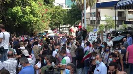 Lebanon: Protest Outside Justice Palace In Beirut Condemns Suspension Of Beirut Blast Investigation