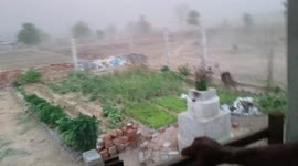 CYCLONE IN SAMBALPUR ODISHA /  CYCLONE AFFECT AT OUR GARDEN