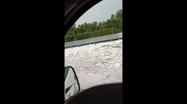 Mexico: Heavy Rain And Hail Cause Flooding In Ecatepec 2