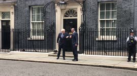 UK Prime Minister Boris Johnson met Prime Minister of Slovenia Janez Janša in London