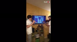 It fits perfectly! Violinist and flutist get their spacing right with Tetris theme song