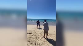 Heartwarming moment strangers return lost wedding ring to couple