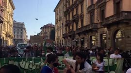 Italy: Fridays For Future Protest During Pre-COP26 Period In Milan