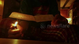 Poltergeist caught on camera
