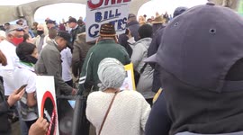 CAPE TOWN ANTIVAXERS PROTESTS FOR