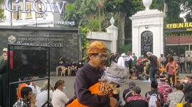 Bogors Culturalists Protest The Night Tour In Bogor Botanical Gardens