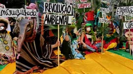 Thousands protest across Brazil calling for Bolsonaro's impeachment