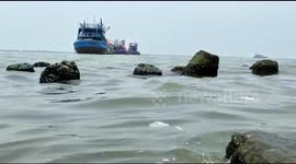 Jakarta Sea, Polluted with High Concentration of Paracetamol in Jakarta City, Jakarta, Indonesia