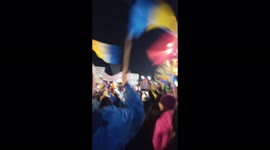 Rock concert against covid vaccination and restrictions in Romania, Bucharest