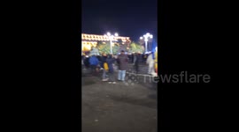 Big protest against covid vaccination, green passport in Bucharest, Romania