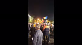 Far-right groups protest against COVID-19 restrictions in Bucharest as infection rates rise