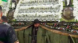Hundreds of British Shia Muslims march through London to honour grandson of Prophet Muhammad