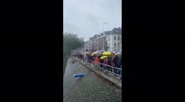Netherlands: Thousands Protest Against COVID-19 Measures In Amsterdam 4
