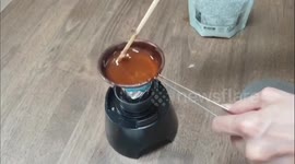 (Squid game) Attention! How to make dalgona such as sugar cookie.