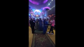 Duo Egyptian Dancers Showed Some Traditional Dances With Groom