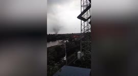 Large dust devil tornado damages homes in Bangkok, Thailand (3)