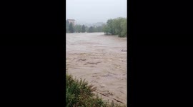 Italy: Heavy Rains Cause Flooding In Piedmont Region
