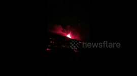 La Palma volcano: new lava flows as earthquakes rattle island