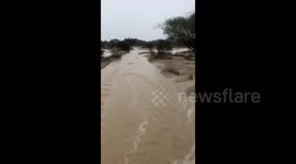 Shaheen: Tropical cyclone batters As Suwayq, Oman