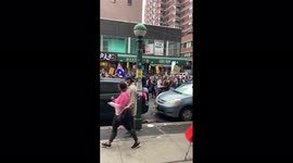 US: Oct. 4 - Anti-Vax Mandate Protest In New York City