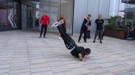 Street dancers wow crowds at Battersea Power Station street party 2021