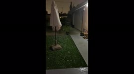 US: Pea-Sized Hail Storm Hits Anaheim, California