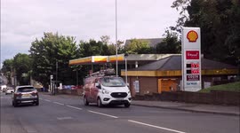 Only one out of seven petrol stations out of fuel in Sittingbourne, Kent, UK