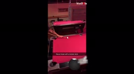 Never play pool with a broken stick