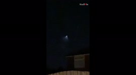 UK stargazers left puzzled as they spot mysterious light descending towards Earth