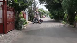 replica motorcycle maker in ciledug, tangeran city, test drive