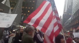 US: NYC Anti-Vax Mandate Protesters Show Support For Australia