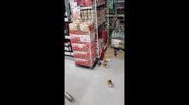 Japan: M5.9 Earthquake Knocks Products Off Shelves At Stores In Tokyo Area