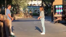 Spice Girl Mel C and her 'Dancing with the Stars' co-star spotted practicing latest routine