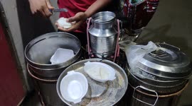 Indian Street Food Tasty Idli & Sambar