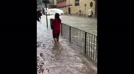 Typhoon Lionrock hammers Hong Kong with massive flooding