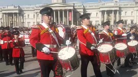 Unionist protesters deliver letter to Downing St demanding Northern Ireland Protocol be dropped
