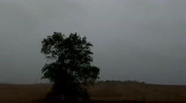 US: Lightning Strikes During Tornado Warning In Northeastern South Dakota