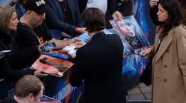 Matt Smith arrives on the red carpet for 'Last Night in Soho' premiere in London