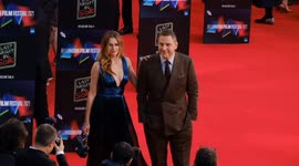David Walliams at UK premiere of ‘Last Night in Soho’, with director and stars of the film