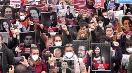 10 October Ankara Massacre commemorated on its 6th anniversary in Istanbul, Turkey