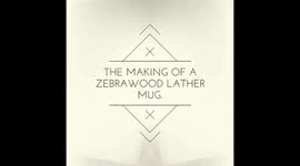 Mesmerizing wood turning time-lapse, carving a wooden mug on lathe.