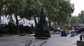 That time already?! First Christmas Tree sighting in London