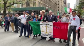 Italian-Americans observe Columbus Day in New York