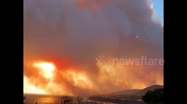 Alisal fire prompts evacuations in Santa Barbara, California