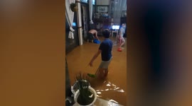 Tropical Storm Kompasu triggers flash floods in northern Philippines