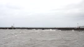 Tropical Cyclone Kampasu Brings Heavy Rains And Strong Winds In Sorsogon, Luzon, Philippines