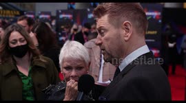 Judi Dench & Kenneth Branagh interview at the premiere of new film Belfast at Royal Festival Hall for London Film Festival 2021