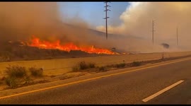 US: Alisal Fire Continues In Santa Barbara, Burning 6,000 Acres